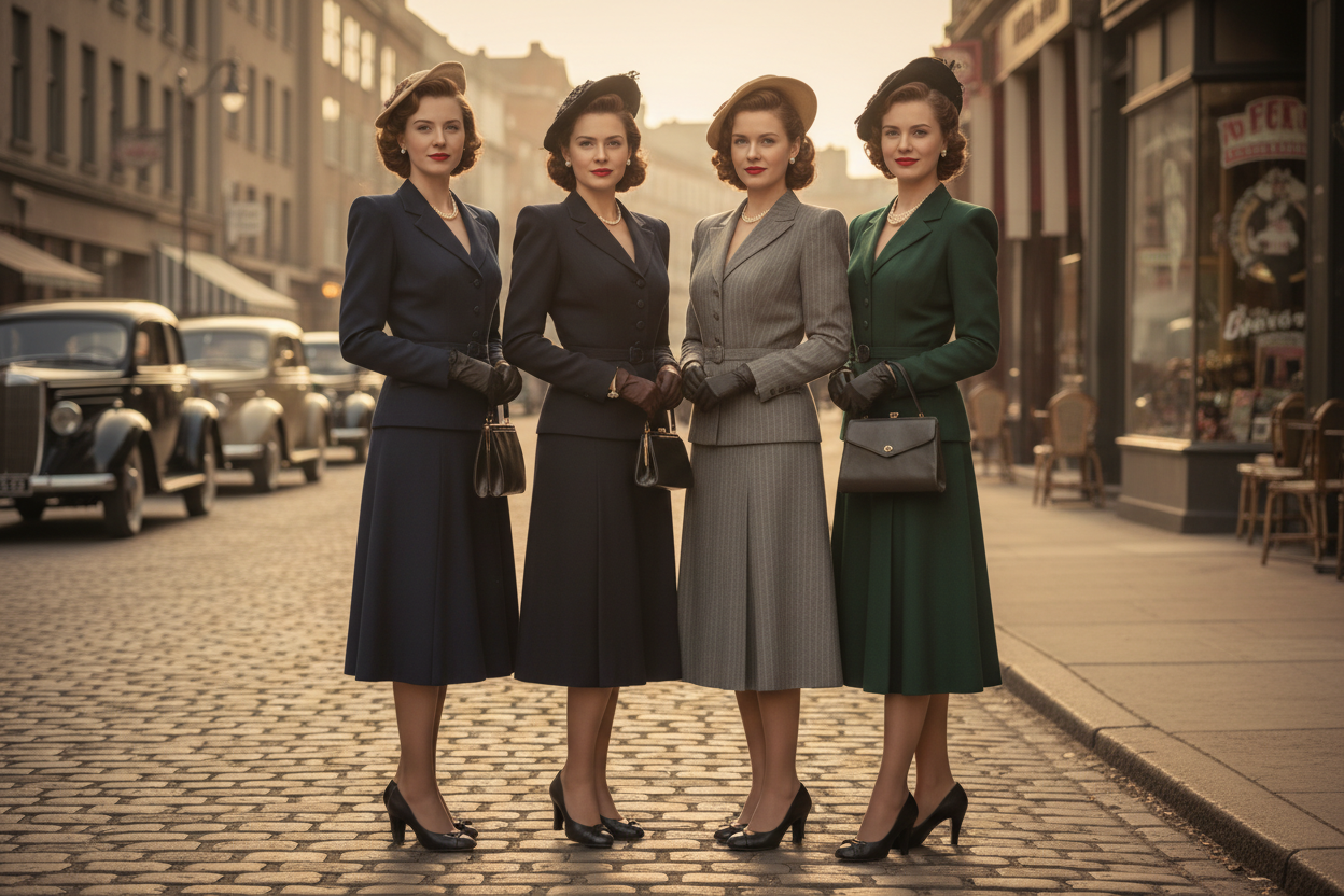 femmes des années 1940