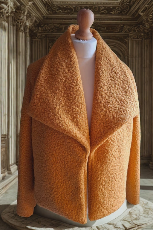 Veste en lainage bouclette Lady Christine