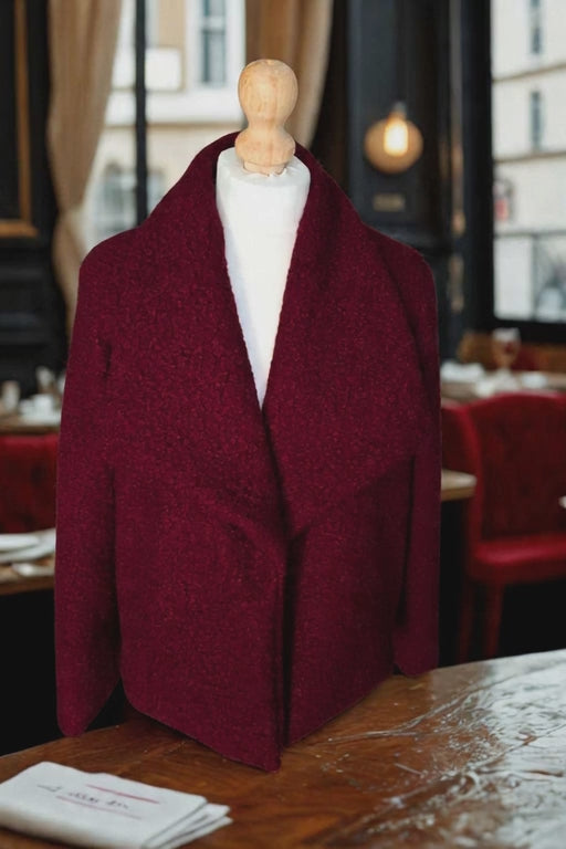 Veste en lainage bouclette Lady Mathilde