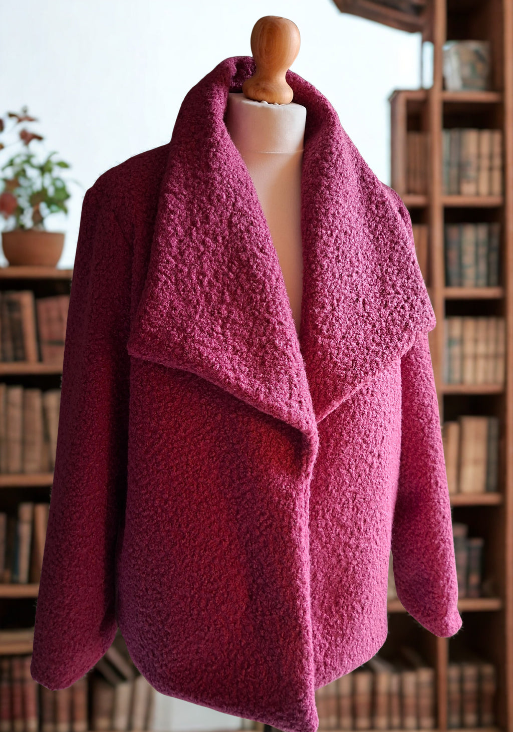 Veste en lainage bouclette Lady Nathalie