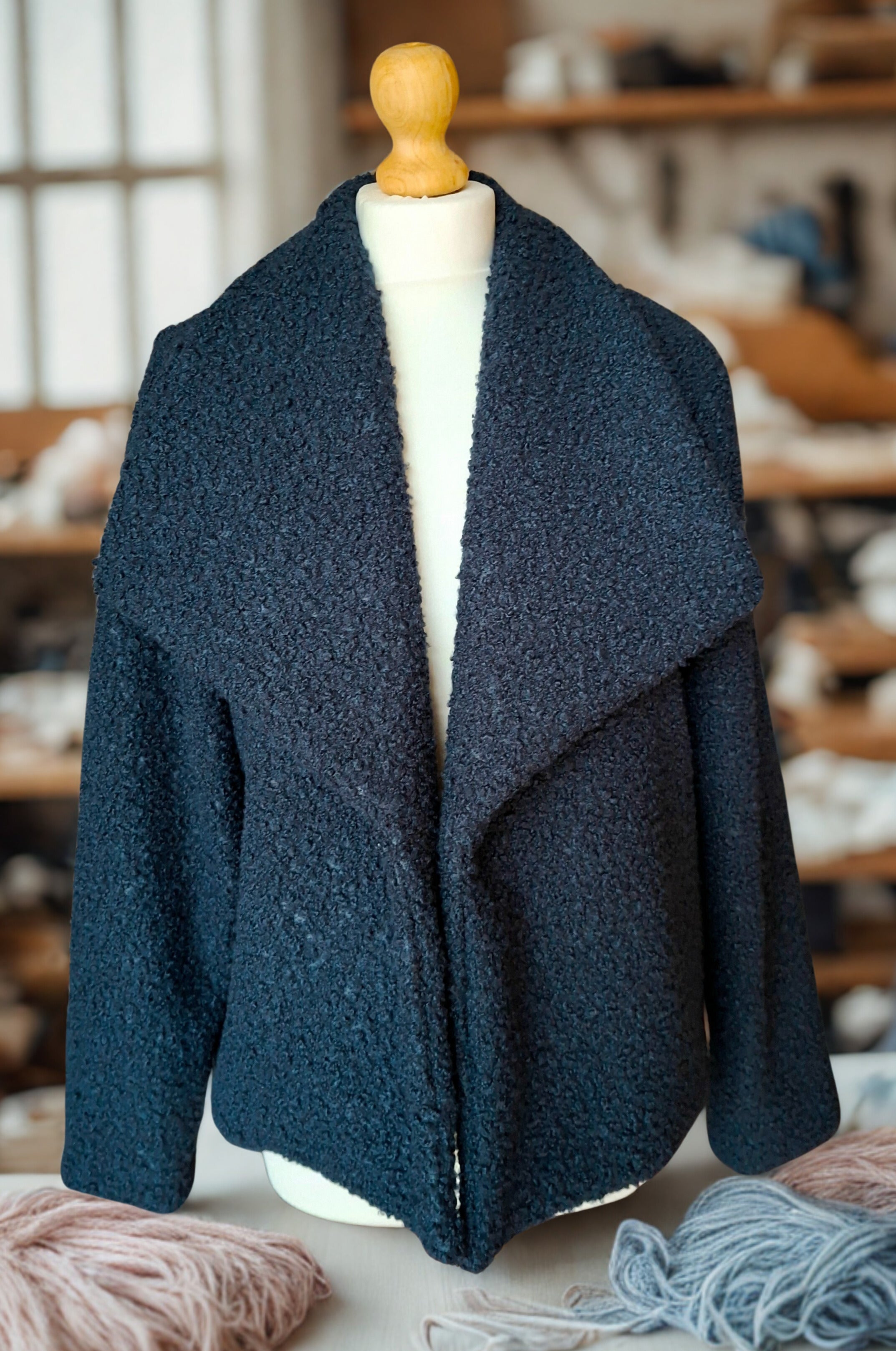 Veste en lainage bouclette Lady Marianne