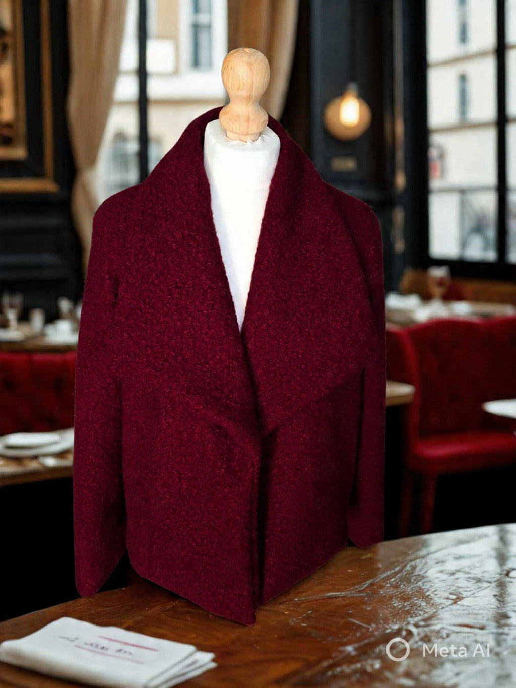 Veste en lainage bouclette Lady Mathilde