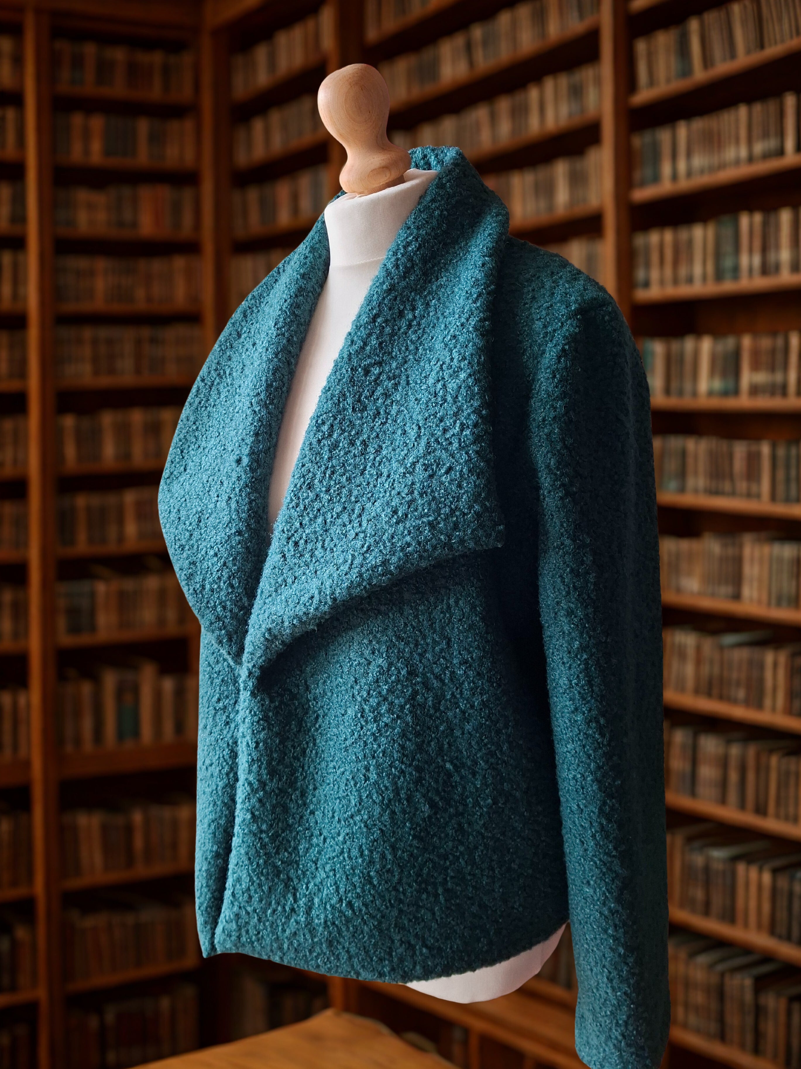 Veste en lainage bouclette Lady Cathy