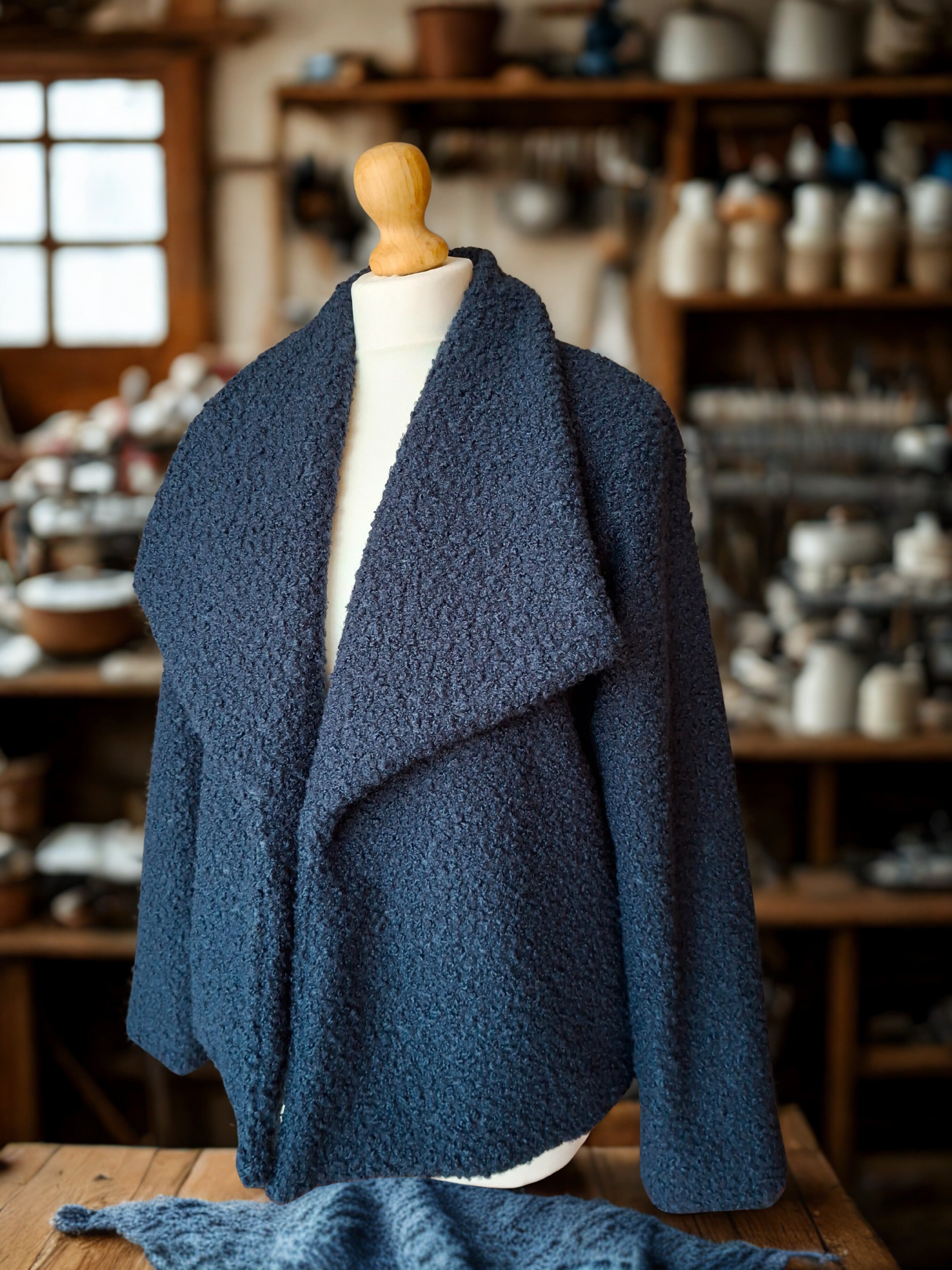 Veste en lainage bouclette Lady Marianne