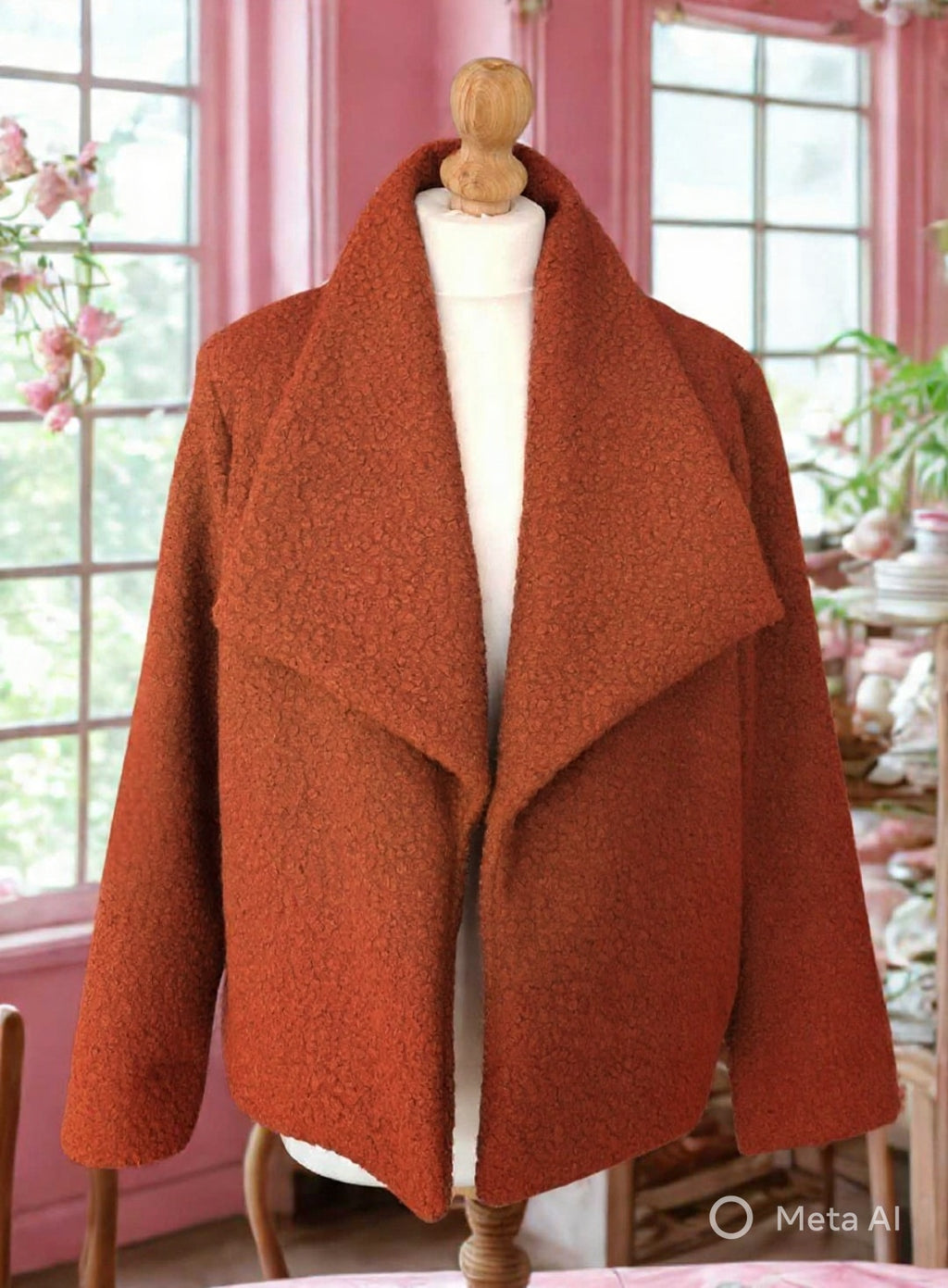 Veste en lainage bouclette Lady Candice